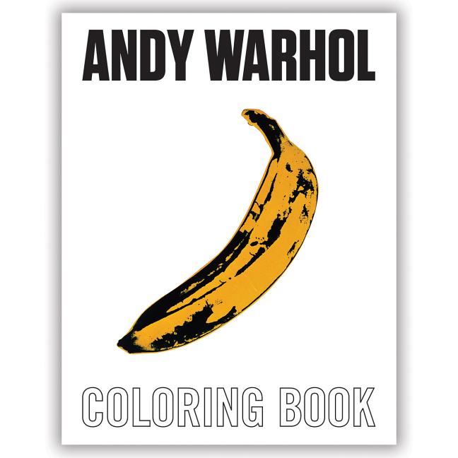Andy Warhol Coloring Book Galison