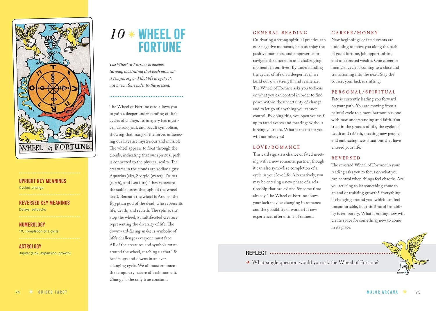 Guided Tarot: A Beginner's Guide to Card Meanings, Spreads, and Intuitive Exercises for Seamless Readings Zeitgeist