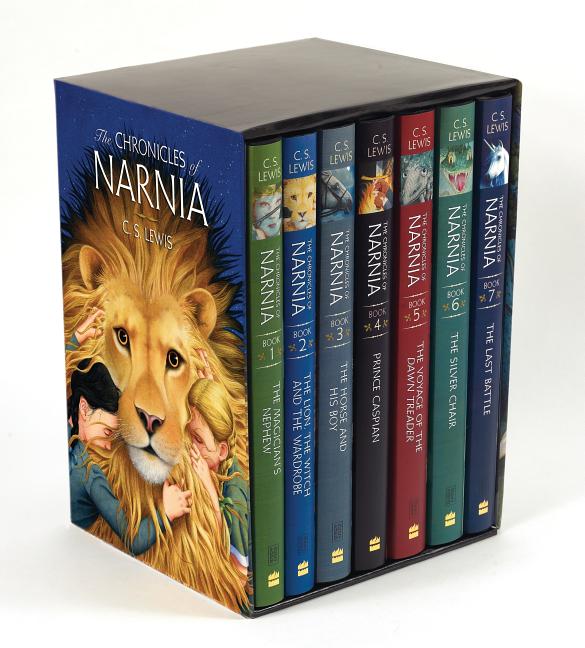 The Chronicles of Narnia Hardcover 7-Book Box Set: The Magician's Nephew, the Lion, the Witch and the Wardrobe, the Horse and His Boy, Prince Caspian, HarperCollins