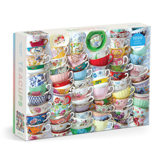 Teacups 1000 Piece Puzzle Galison
