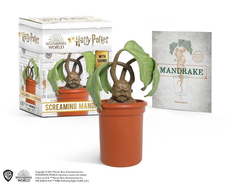 Harry Potter Screaming Mandrake: With Sound! [With Battery] Rp Minis